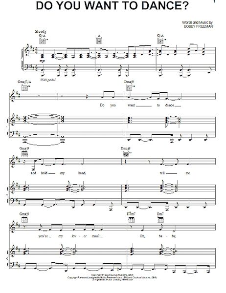 open zoom image for Do You Want To Dance? - Piano Vocal, New, Main