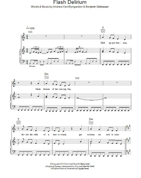open zoom image for Flash Delirium - Piano/Vocal/Guitar, New, Main