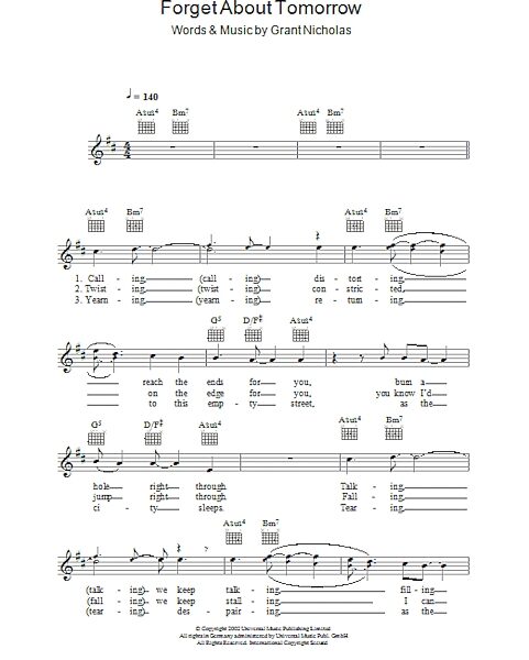 open zoom image for Forget About Tomorrow - Fake Book, New, Main
