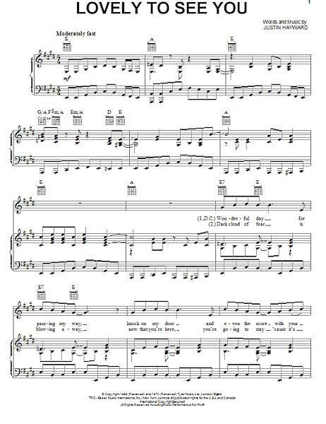 open zoom image for Lovely To See You - Piano/Vocal/Guitar, New, Main