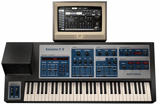 open zoom image for Arturia Emulator II V Software Instrument, Digital Download, Action Position Back