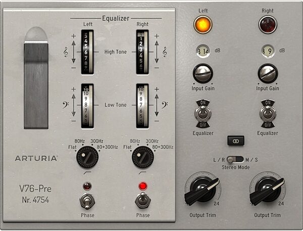 open zoom image for Arturia Pre V76 Effect Software, Digital Download, Action Position Back