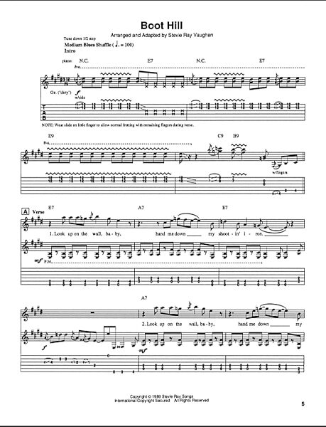open zoom image for Boot Hill - Guitar TAB, New, Main