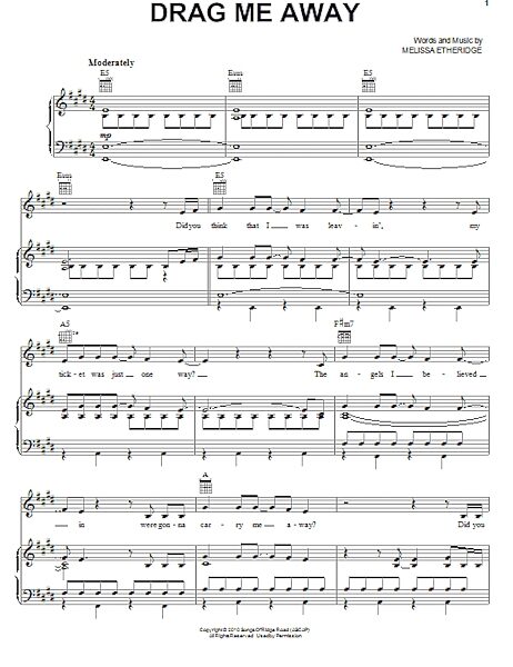 open zoom image for Drag Me Away - Piano/Vocal/Guitar, New, Main