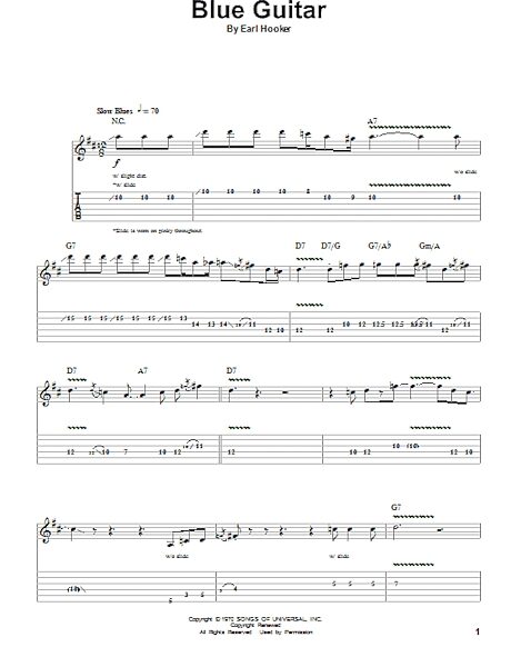 open zoom image for Blue Guitar - Guitar Tab Play-Along, New, Main