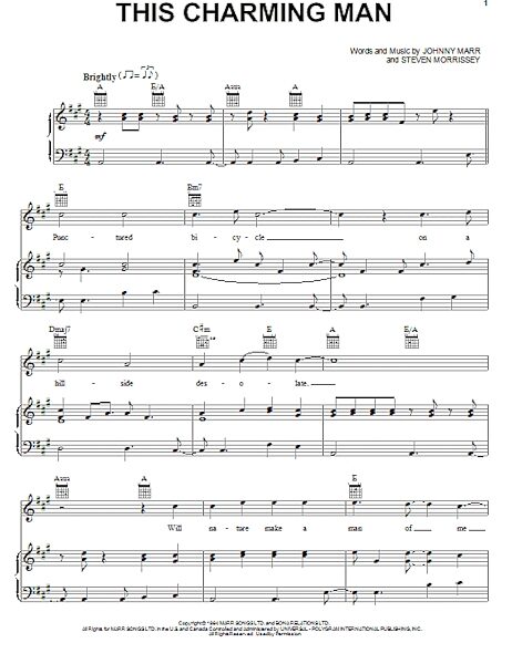 open zoom image for This Charming Man - Piano/Vocal/Guitar, New, Main