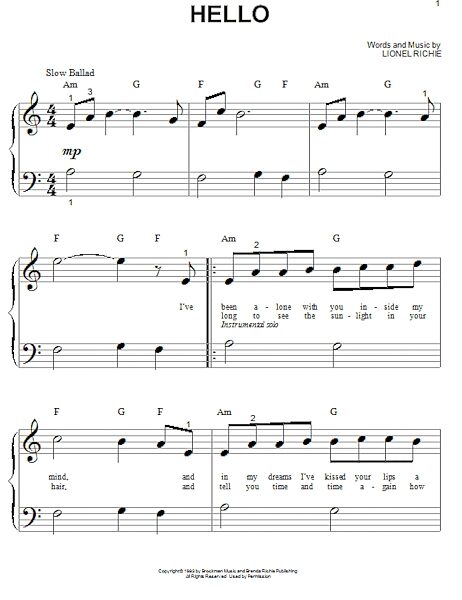 open zoom image for Hello - Big Note Piano, New, Main