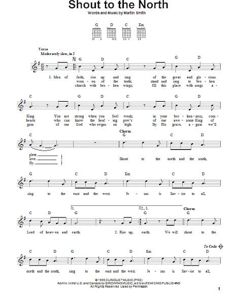 open zoom image for Shout To The North - Easy Guitar, New, Main