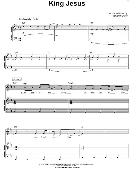 open zoom image for King Jesus - Piano/Vocal/Guitar, New, Main