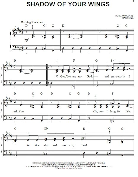 open zoom image for Shadow Of Your Wings - Easy Piano, New, Main