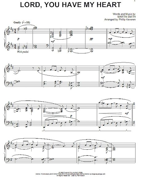open zoom image for Lord, You Have My Heart - Piano Solo, New, Main