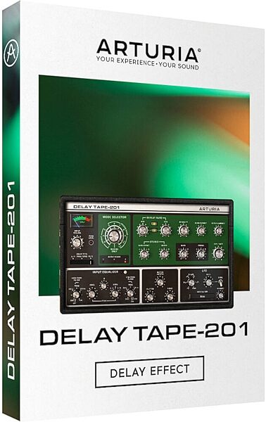 open zoom image for Arturia Delay TAPE-201 Effect Software, Digital Download, Action Position Back