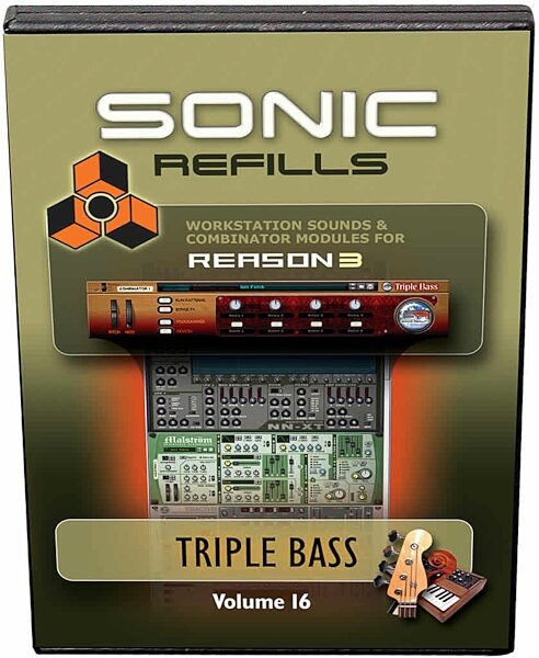 open zoom image for Sonic Reality Volume 16: Triple Bass Refills for Reason, Main