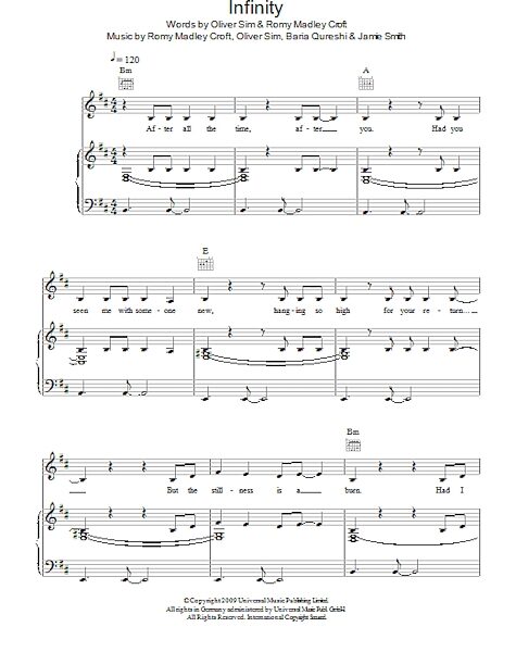 open zoom image for Infinity - Piano/Vocal/Guitar, New, Main