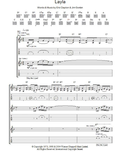 open zoom image for Layla - Guitar TAB, New, Main