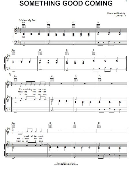 open zoom image for Something Good Coming - Piano/Vocal/Guitar, New, Main