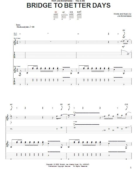 open zoom image for Bridge To Better Days - Guitar TAB, New, Main