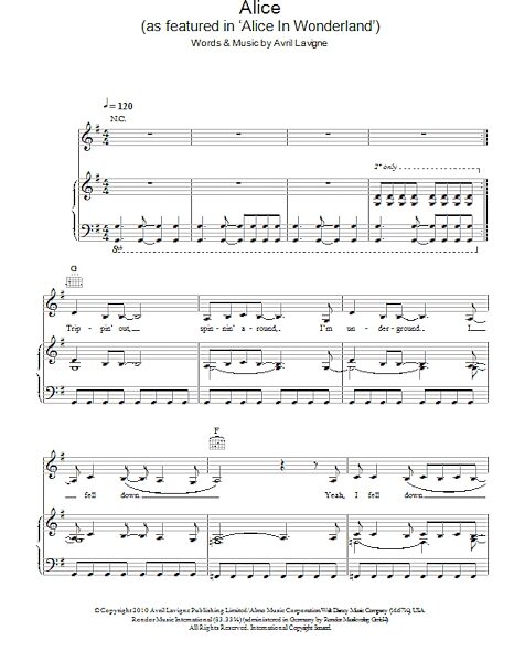 open zoom image for Alice - Piano/Vocal/Guitar, New, Main