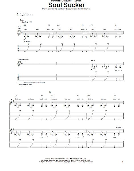open zoom image for Soul Sucker - Guitar TAB, New, Main