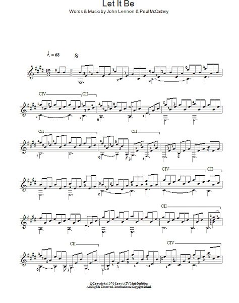 open zoom image for Let It Be - Easy Guitar, New, Main