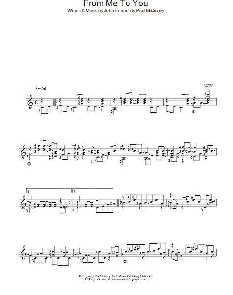 open zoom image for From Me To You - Easy Guitar, New, Main