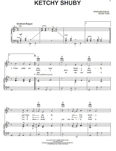 open zoom image for Ketchy Shuby - Piano/Vocal/Guitar, New, Main