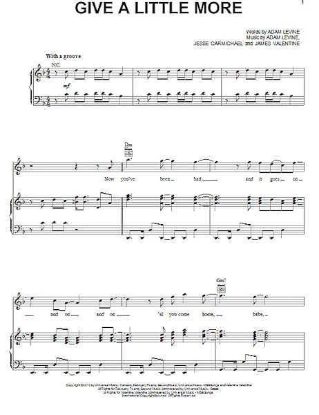 open zoom image for Give A Little More - Piano/Vocal/Guitar, New, Main