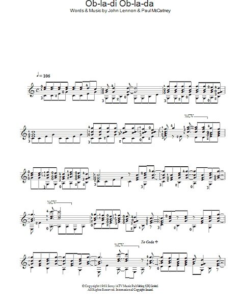 open zoom image for Ob-La-Di, Ob-La-Da - Easy Guitar, New, Main