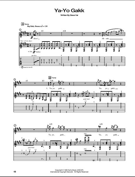 open zoom image for Ya-Yo Gakk - Guitar TAB, New, Main
