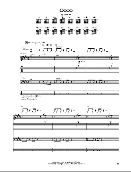 open zoom image for Oooo - Guitar TAB, New, Main