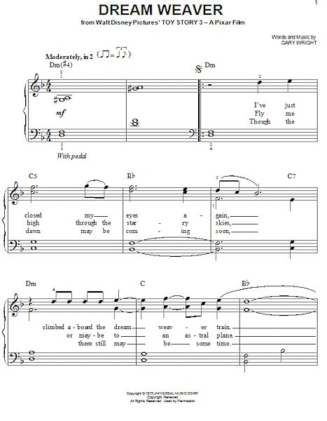 open zoom image for Dream Weaver - Easy Piano, New, Main