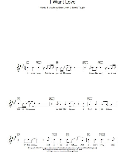 open zoom image for I Want Love - Fake Book, New, Main