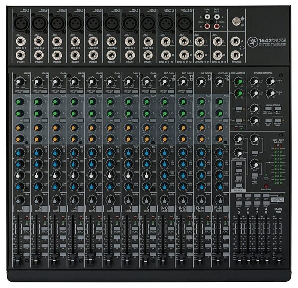 open zoom image for Mackie 1642VLZ4 16-Channel Mixer, Open Box (Like New), Main