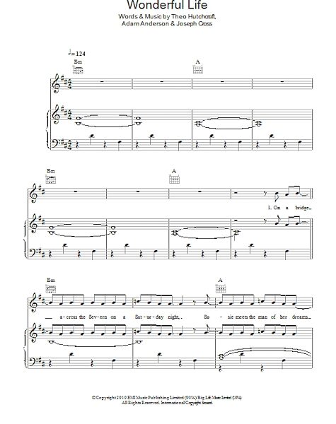 open zoom image for Wonderful Life - Piano/Vocal/Guitar, New, Main