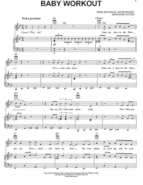 open zoom image for Baby Workout - Piano/Vocal/Guitar, New, Main