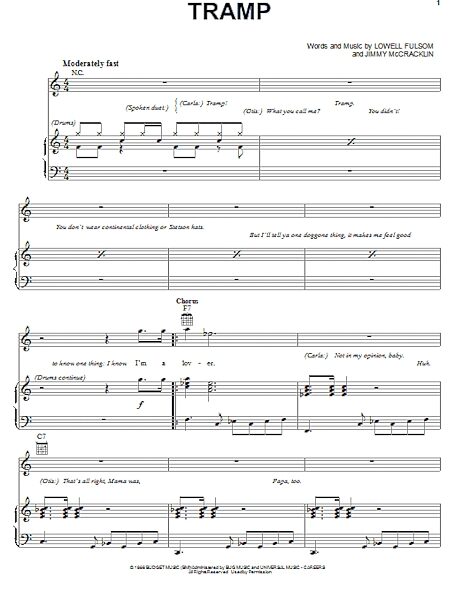 open zoom image for Tramp - Piano/Vocal/Guitar, New, Main