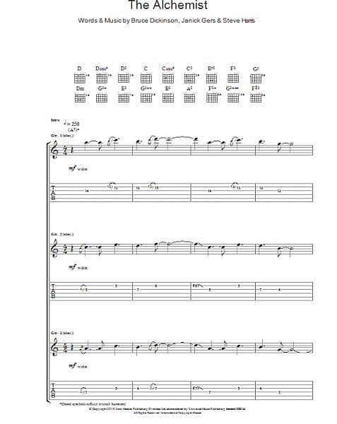 open zoom image for The Alchemist - Guitar TAB, New, Main