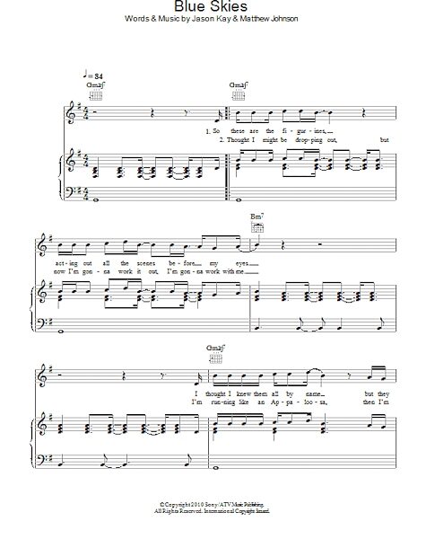 open zoom image for Blue Skies - Piano/Vocal/Guitar, New, Main