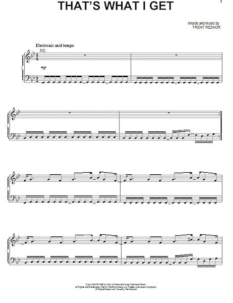 open zoom image for That's What I Get - Piano/Vocal/Guitar, New, Main