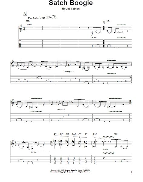 open zoom image for Satch Boogie - Guitar Tab Play-Along, New, Main
