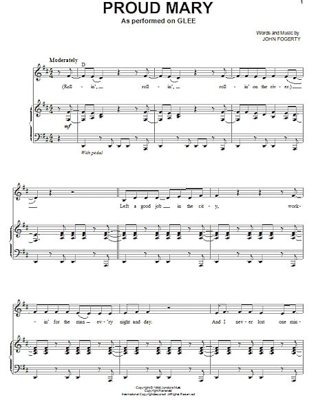 open zoom image for Proud Mary - Piano Vocal, New, Main