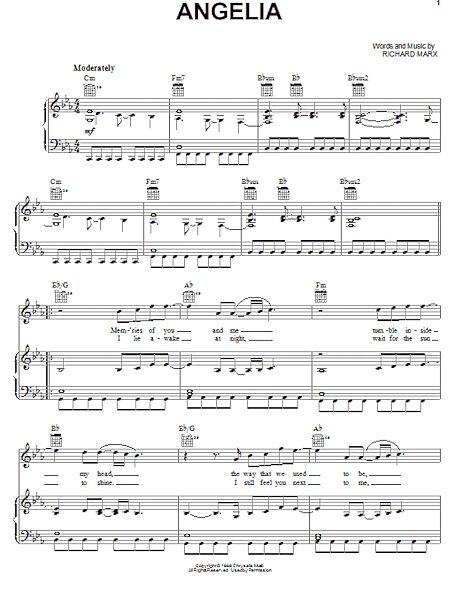 open zoom image for Angelia - Piano/Vocal/Guitar, New, Main