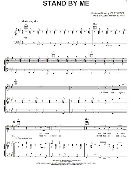 open zoom image for Stand By Me - Piano/Vocal/Guitar, New, Main