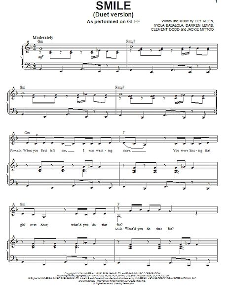 open zoom image for Smile (Vocal Duet) - Piano Vocal, New, Main