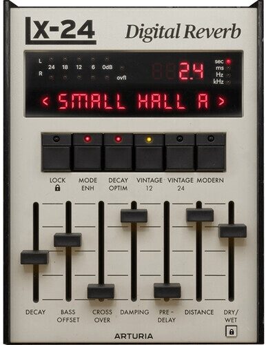 open zoom image for Arturia Rev LX 24 Effect Software, Digital Download, Action Position Back