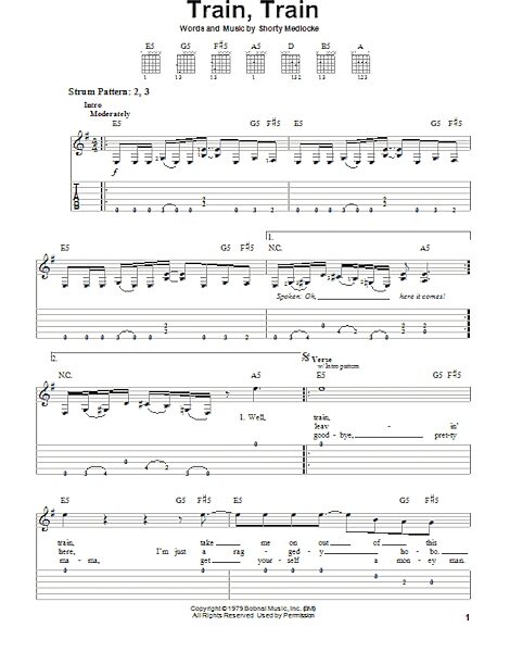 open zoom image for Train, Train - Easy Guitar with TAB, New, Main
