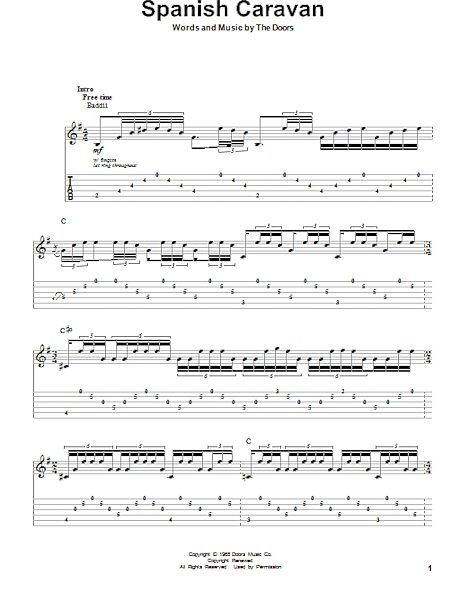 open zoom image for Spanish Caravan - Guitar Tab Play-Along, New, Main