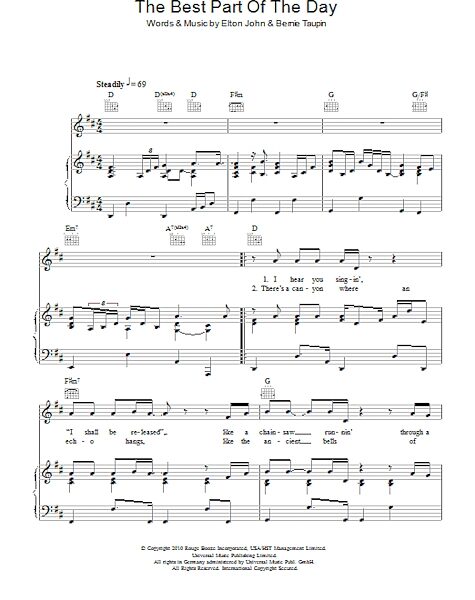 open zoom image for The Best Part Of The Day - Piano/Vocal/Guitar, New, Main