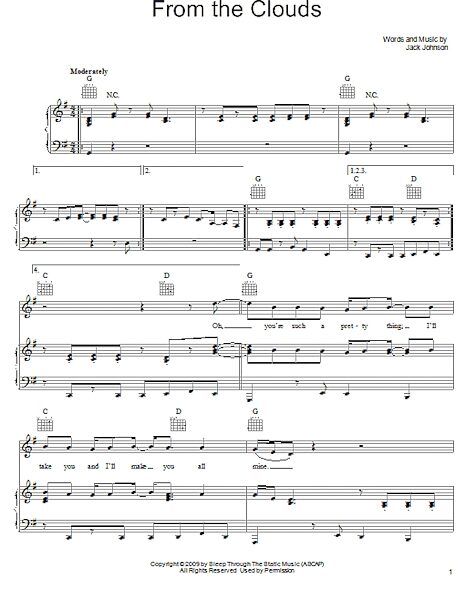 open zoom image for From The Clouds - Piano/Vocal/Guitar, New, Main