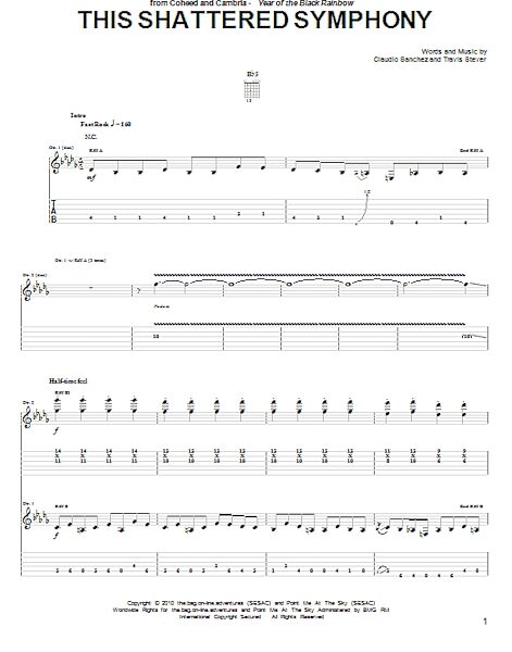 open zoom image for This Shattered Symphony - Guitar TAB, New, Main